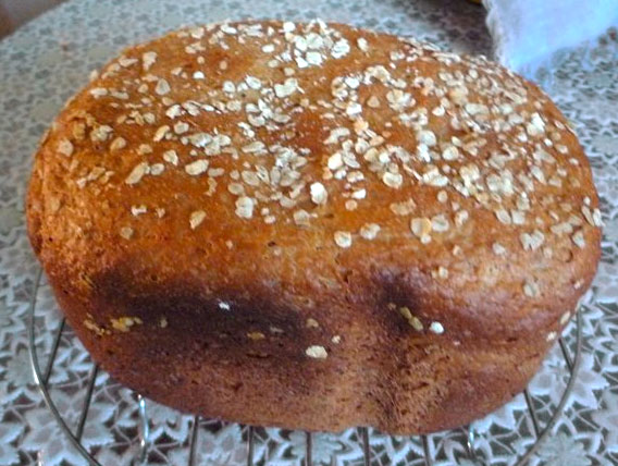 Овсяный хлеб – рецепт